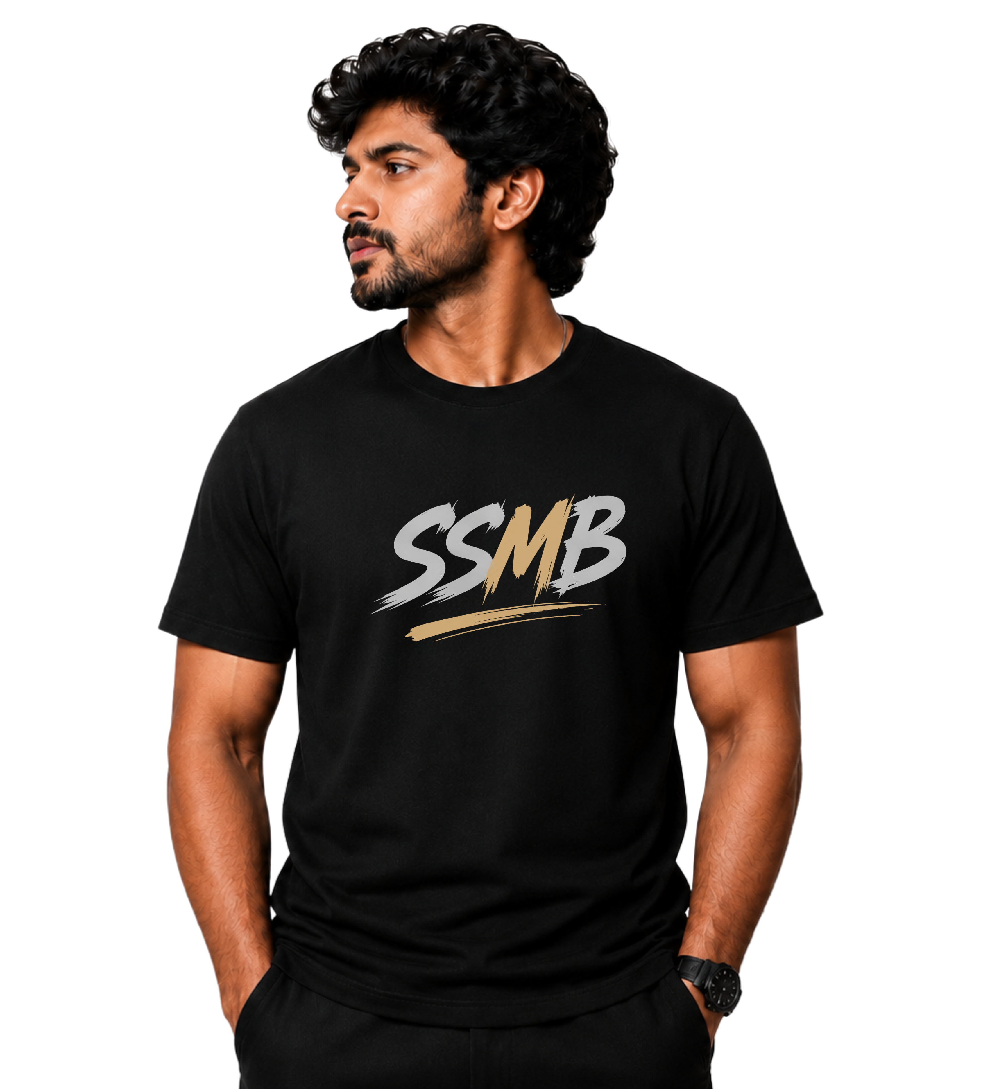 SSMB REGULAR T SHIRT-BLACK