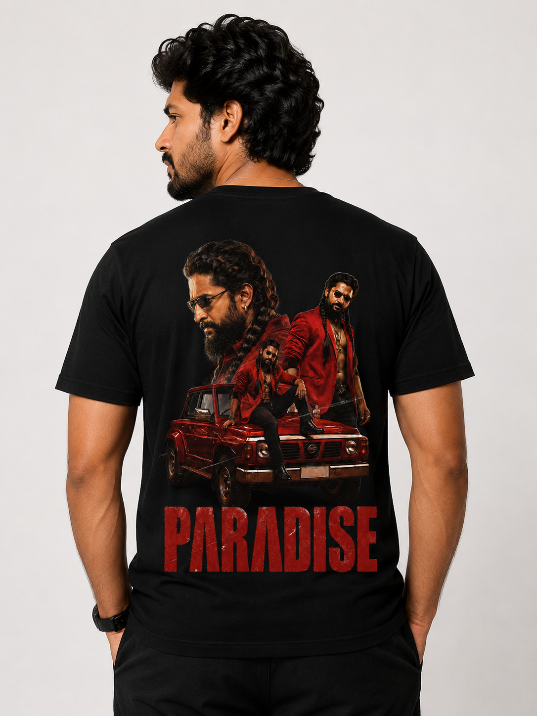 PARADISE MOVIE T SHIRT-BLACK