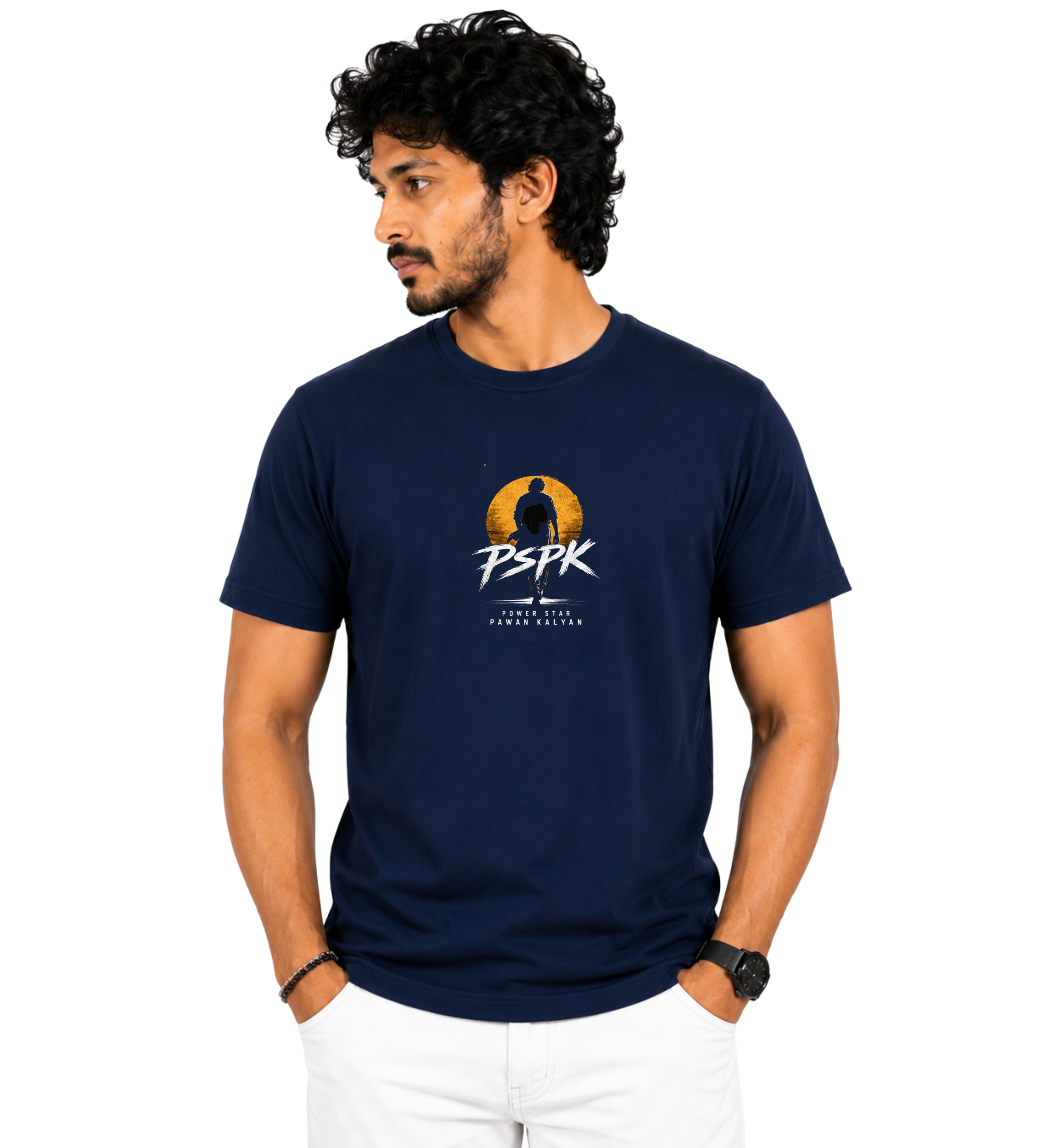 PSPK Regular T shirt-Black&Blue