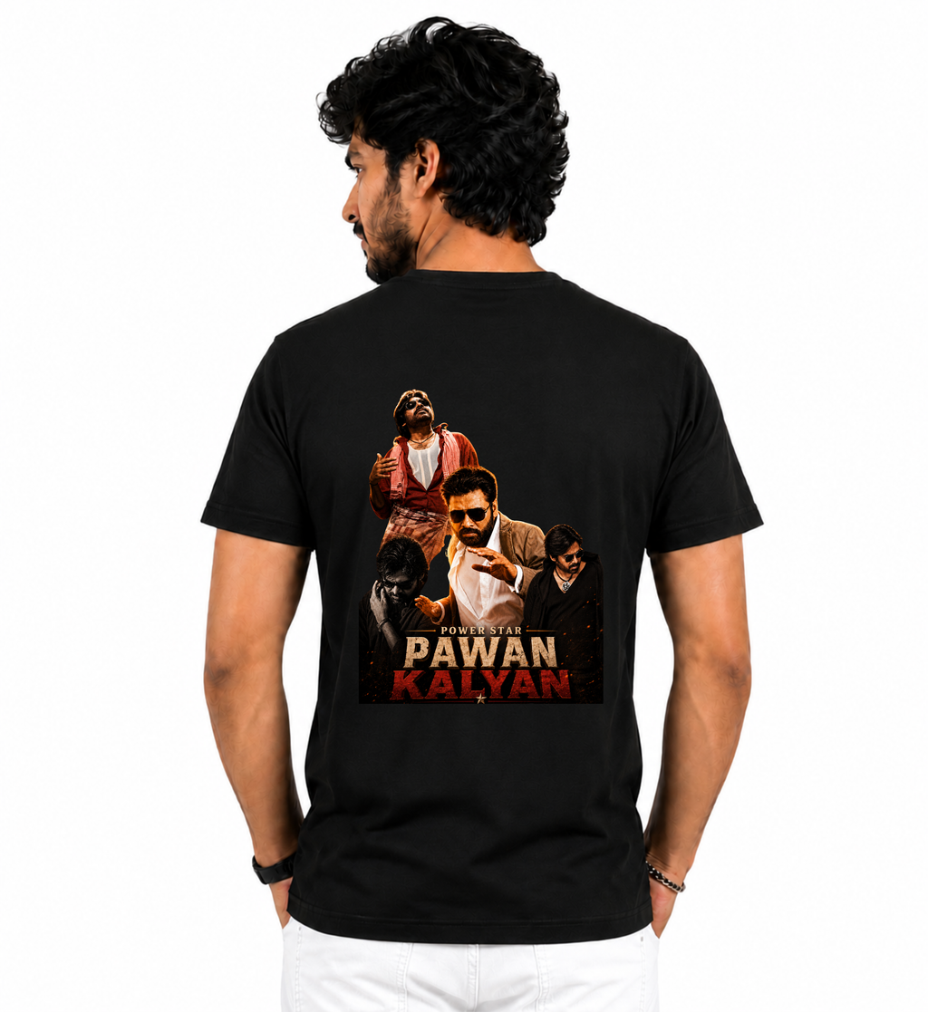 PSPK Regular T shirt-Black&Blue