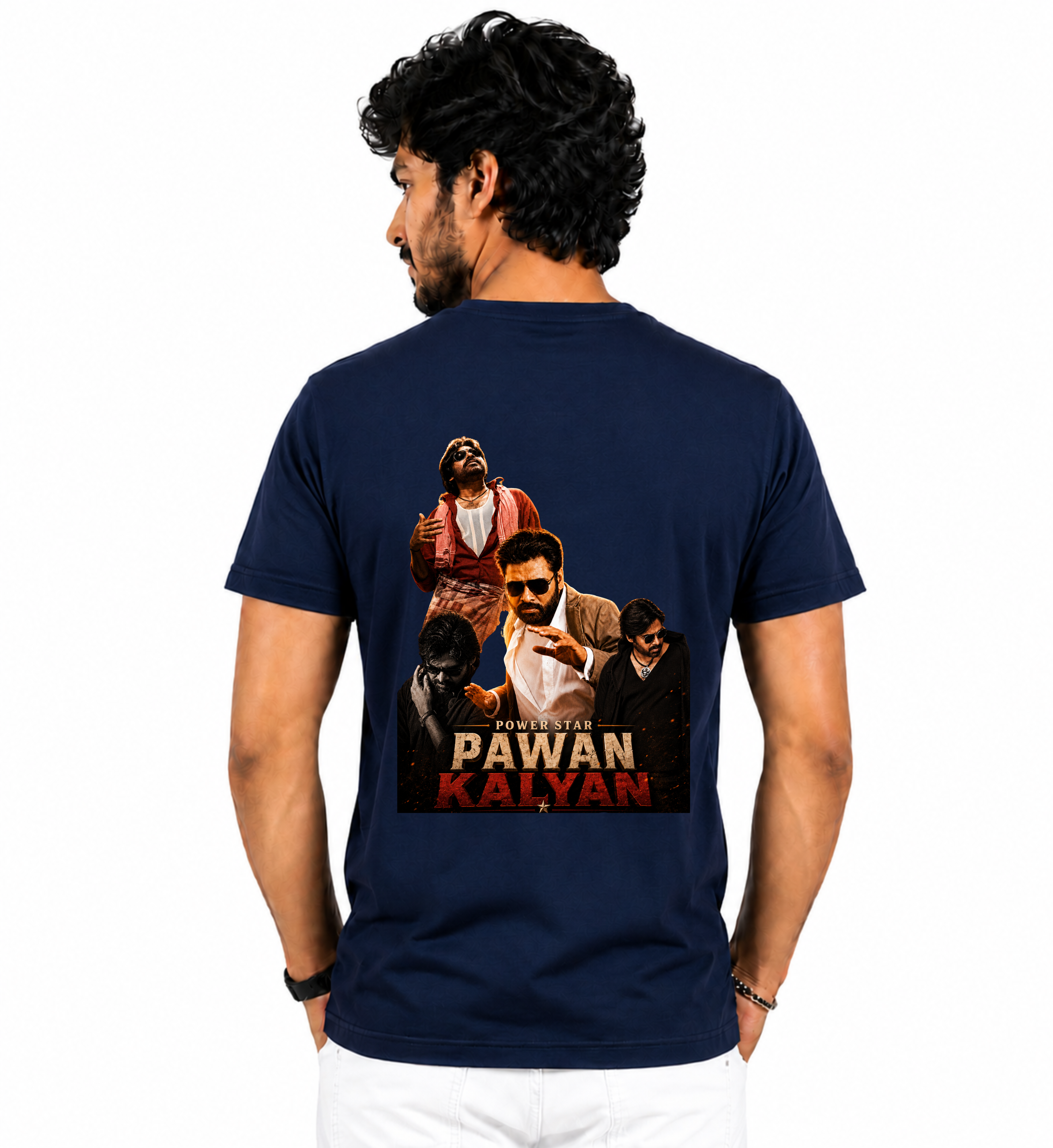 PSPK Regular T shirt-Black&Blue