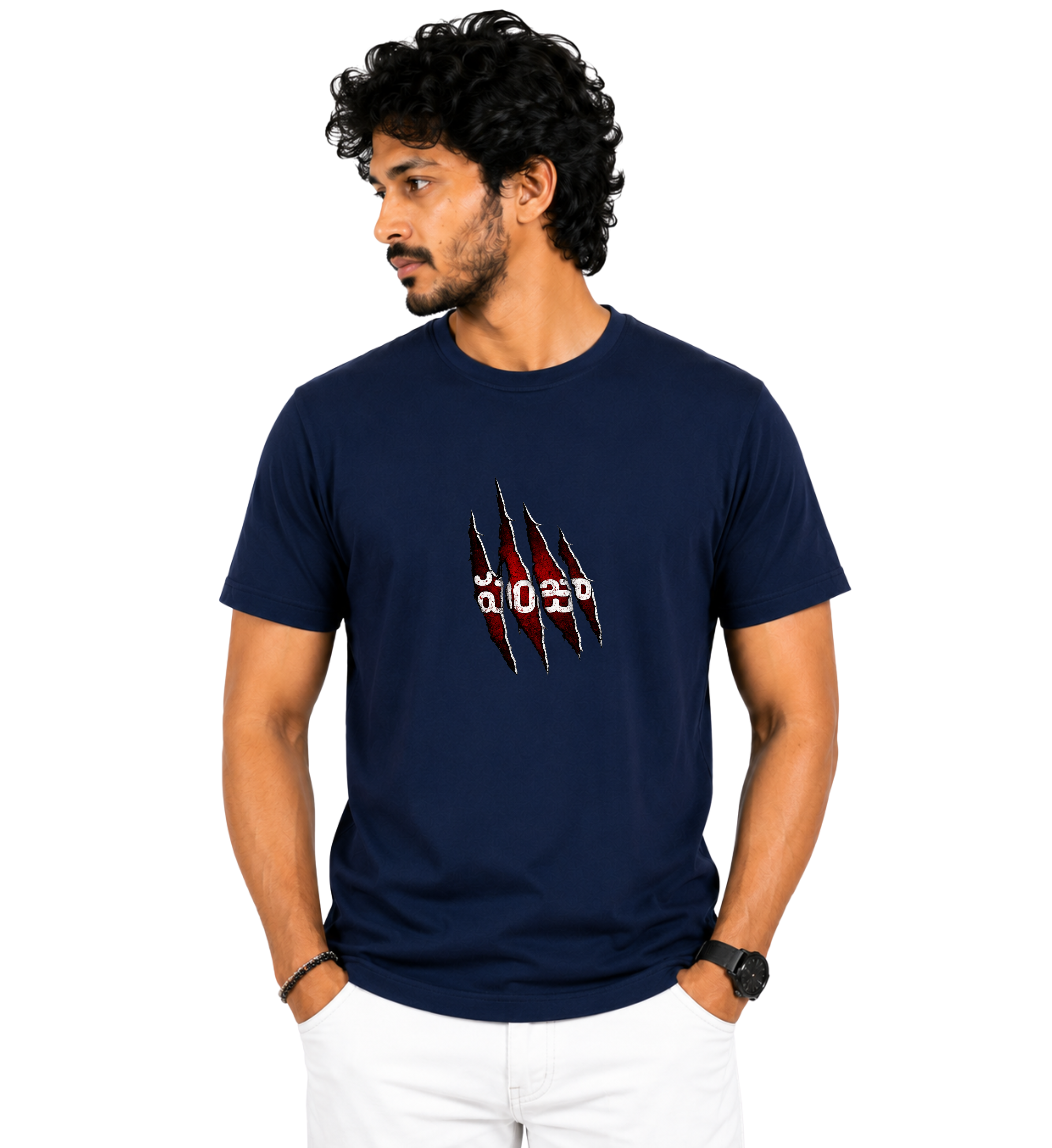 PSPK Regular T shirt-Black&Blue