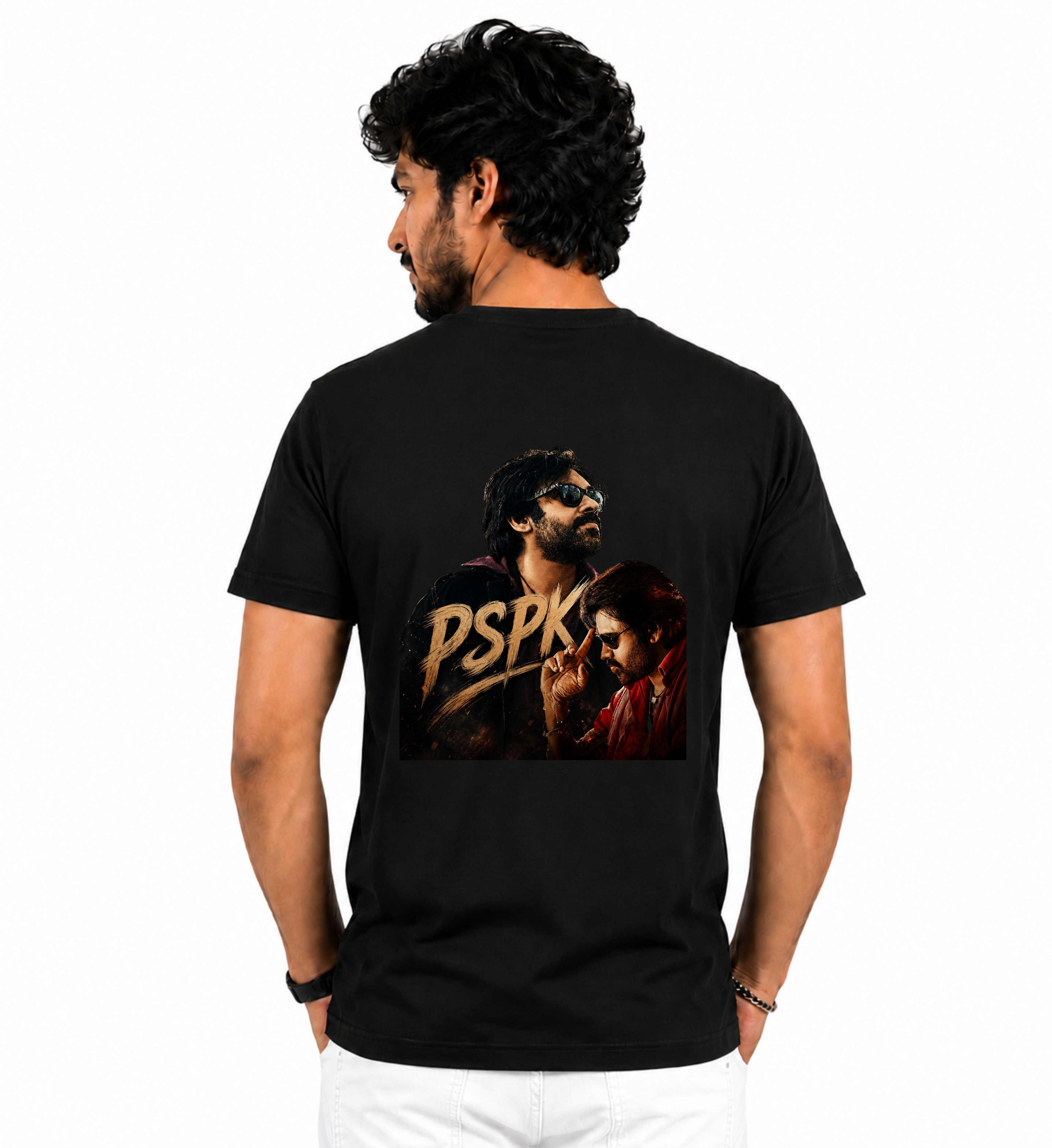 PSPK Regular T shirt-Black&Blue