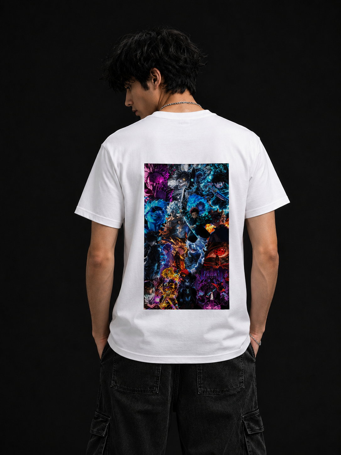 anime back print