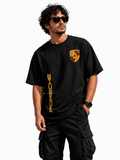 Porsche Oversized unisex T-Shirt – Black