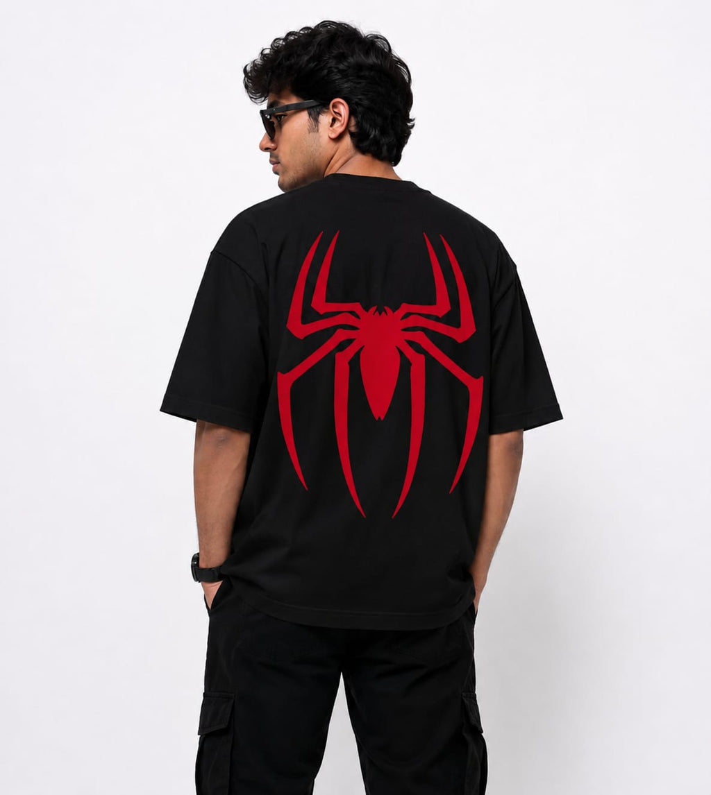Spider-Man oversized Tshirt -black