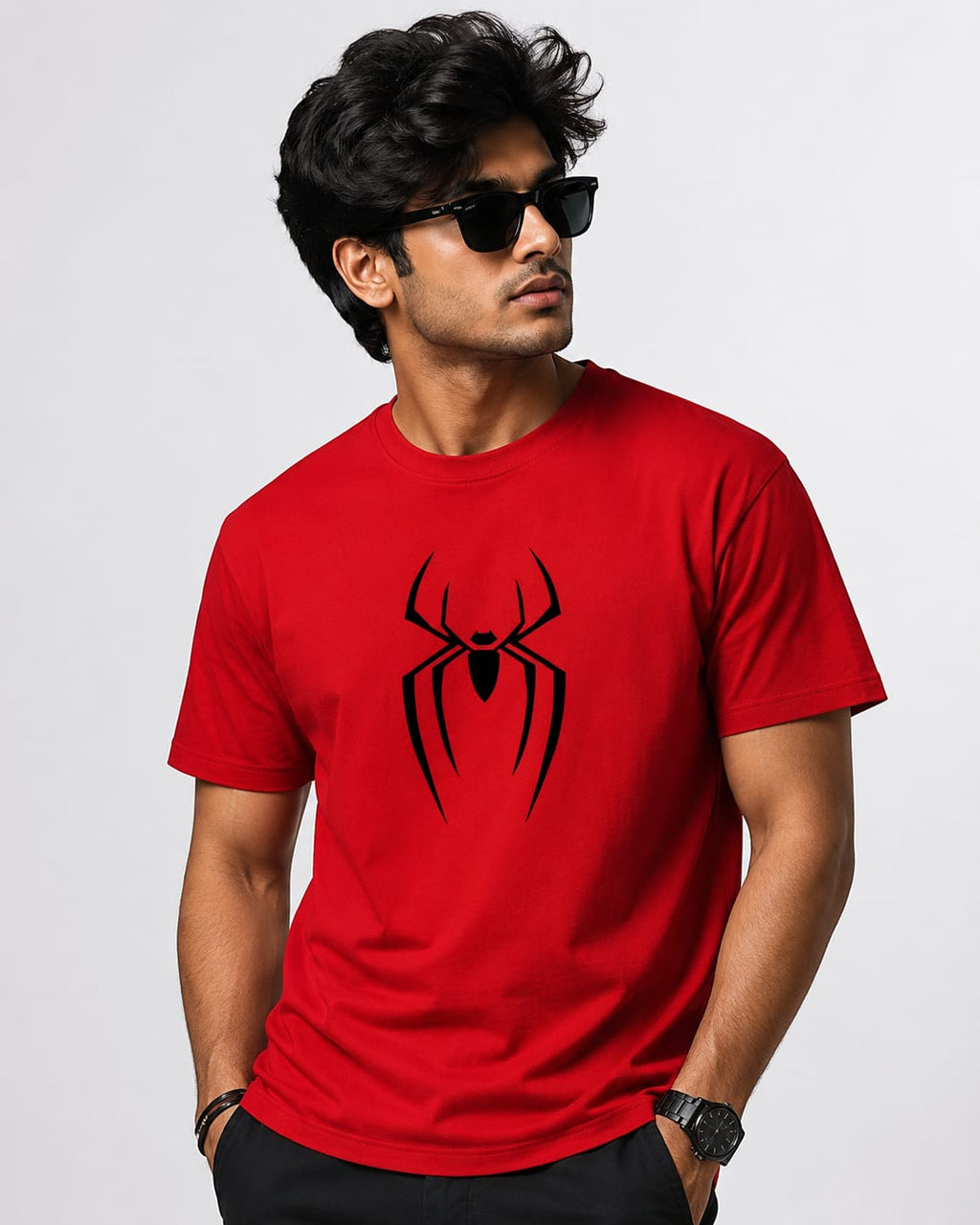 Spider-Man oversized Tshirt-Red