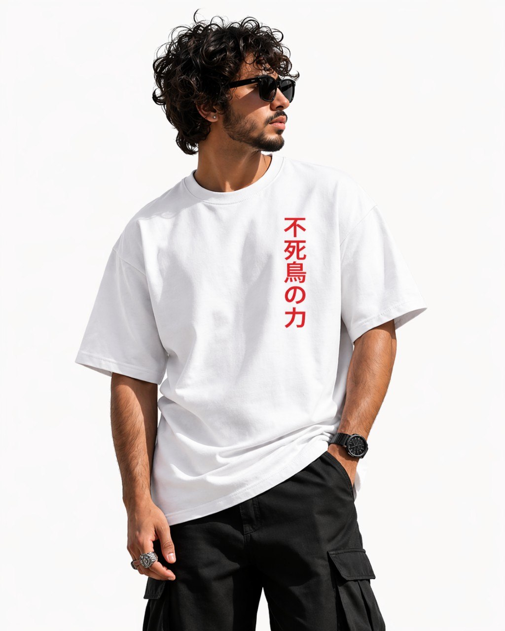Eternal Rise – Phoenix Oversized Unisex T-Shirt