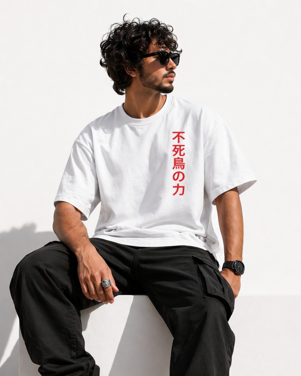 Eternal Rise – Phoenix Oversized Unisex T-Shirt