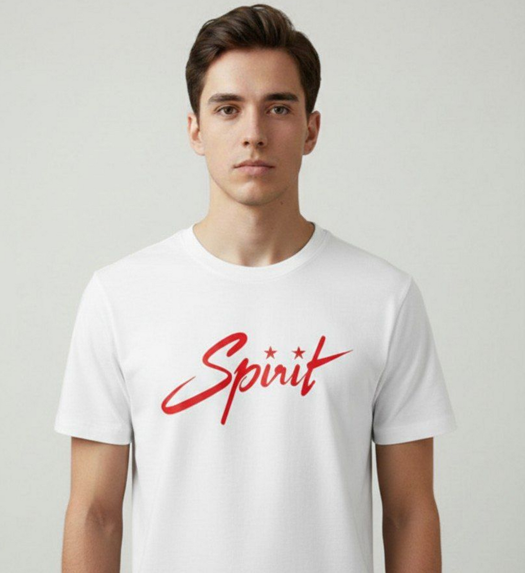 SPIRIT – The Rebel | White Regular T-Shirt
