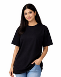 Black Plain Oversized Unisex T-Shirt | 100% Premium Cotton