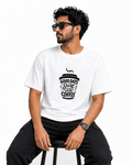 Coffee Graphic T-Shirt – White