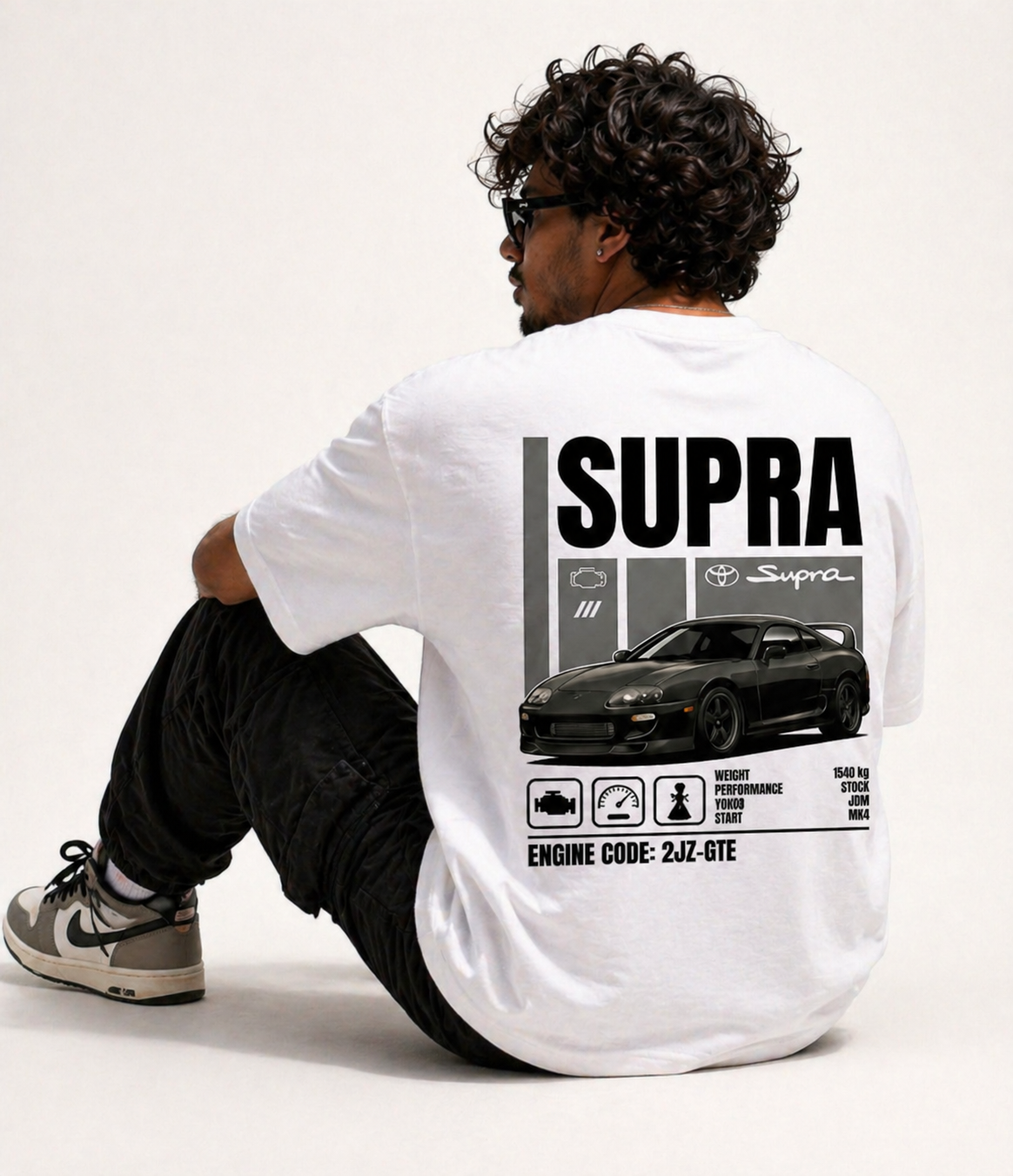 Built | Not Bought – Supra Edition Oversized Unisex T-Shirt