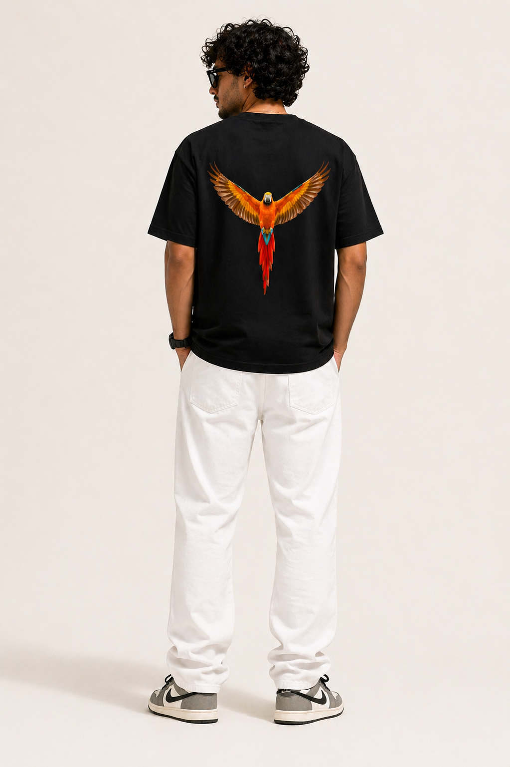 Elevate Parrot Oversized Unisex T-Shirt