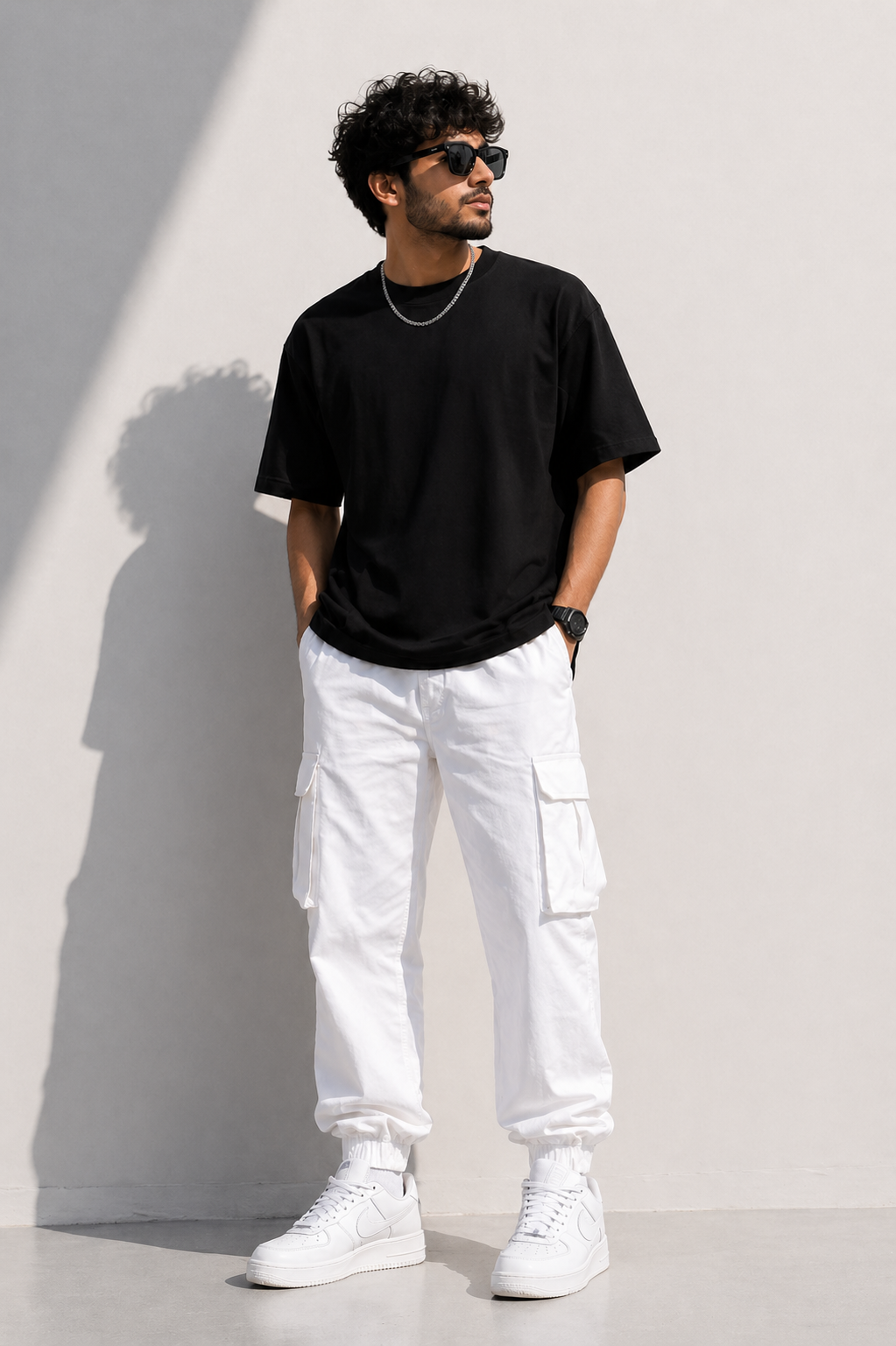 Black Plain Oversized T-Shirt | 100% Premium Cotton