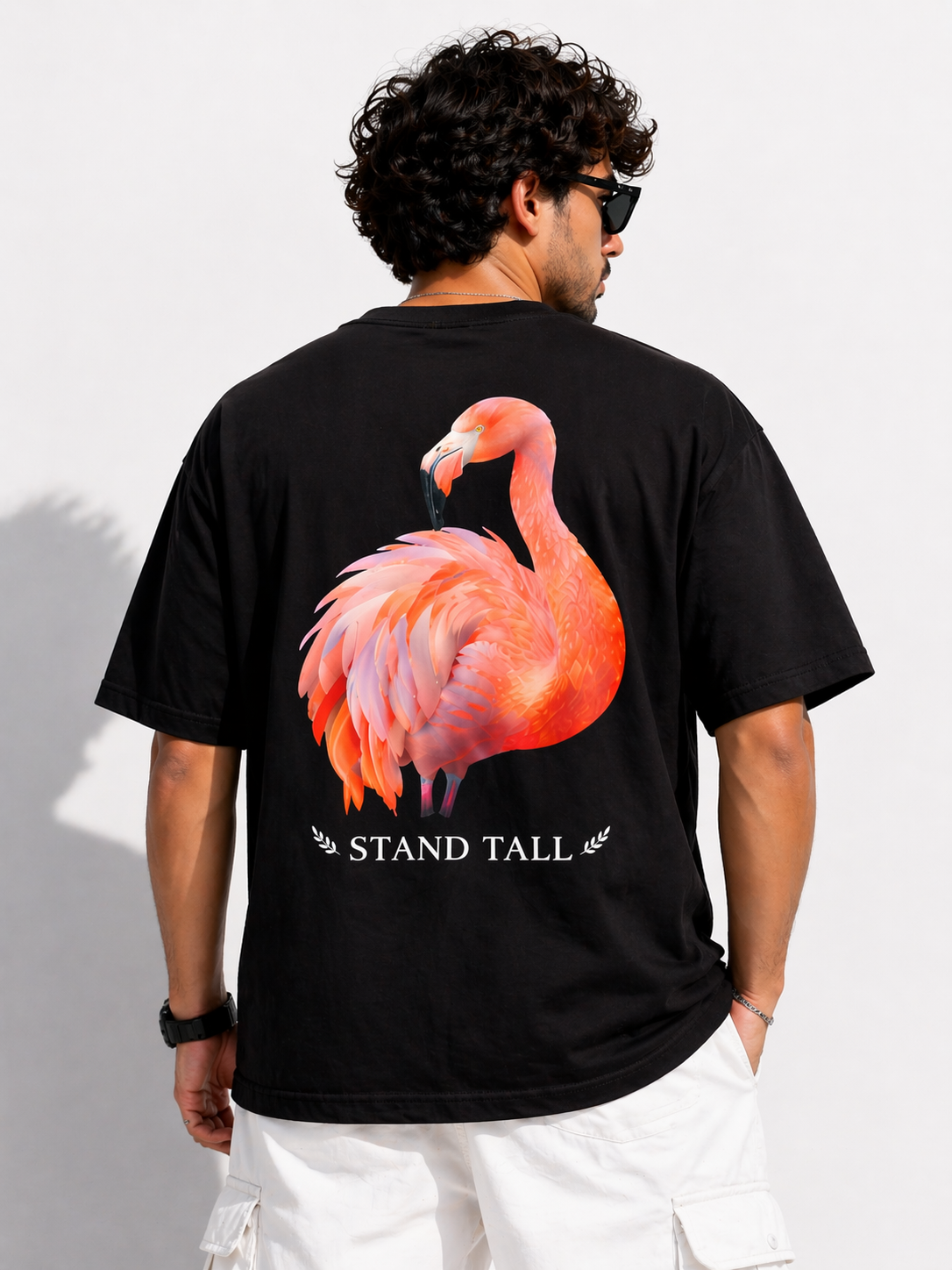 Flamingo Unisex oversized Tee