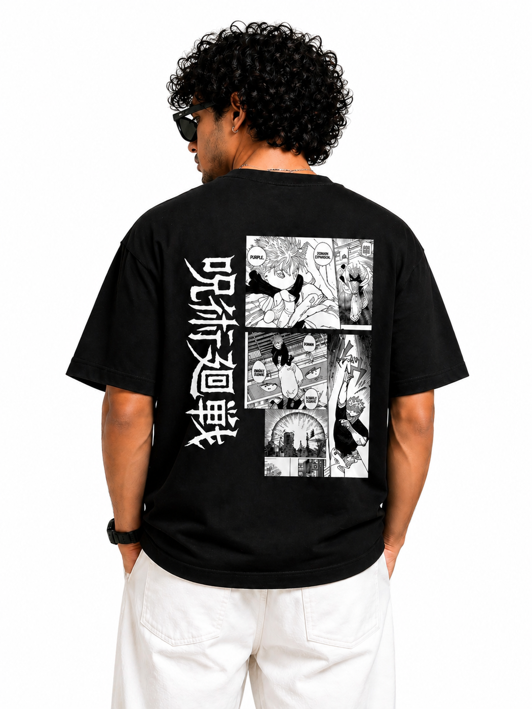 Manga Panels JJK Oversized Unisex T-Shirt