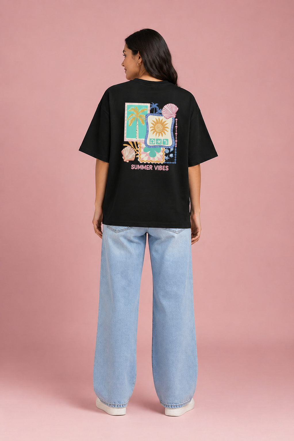 Summer Vibes Oversized Unisex T-Shirt
