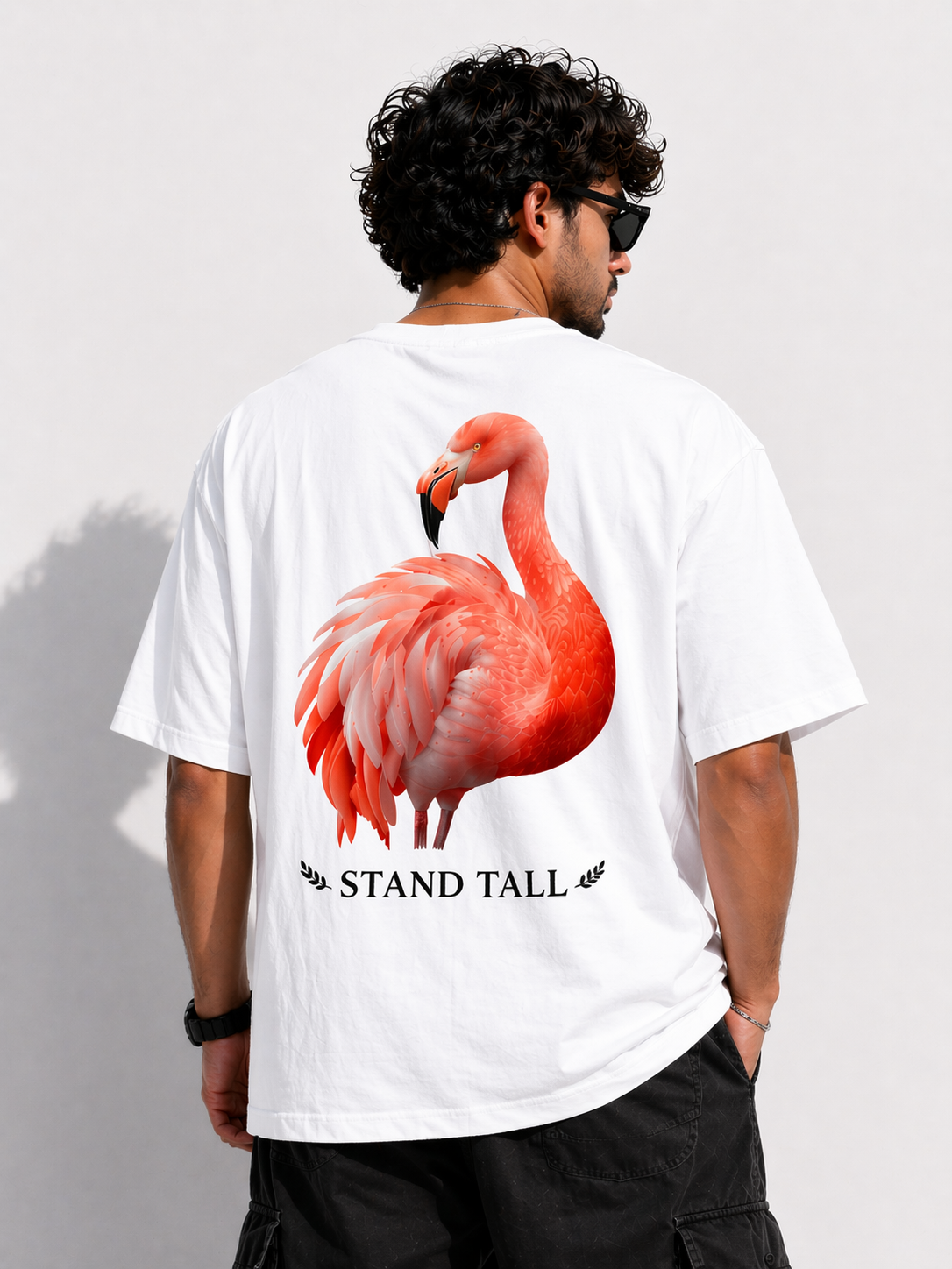 Flamingo Unisex oversized Tee
