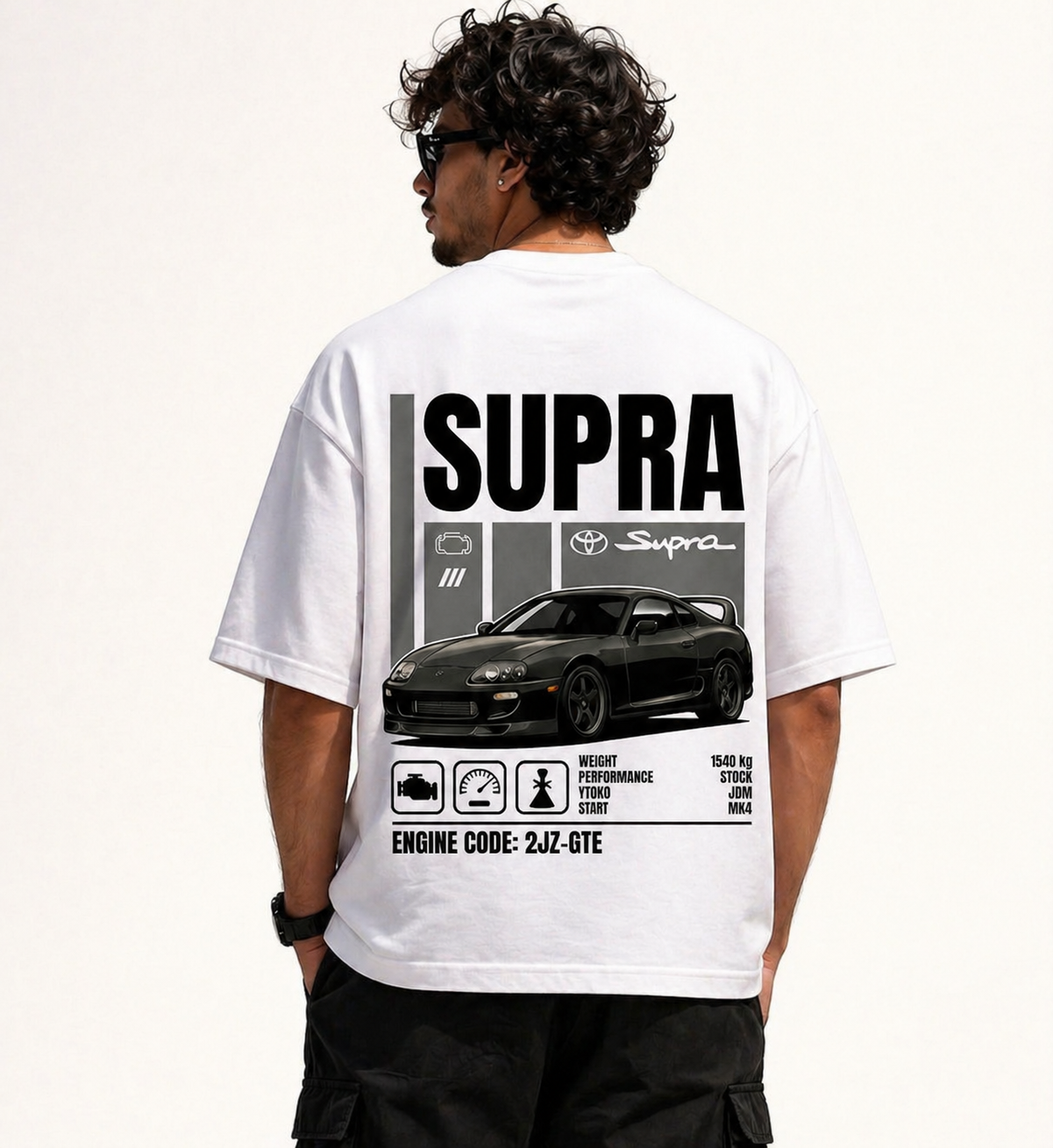 Built | Not Bought – Supra Edition Oversized Unisex T-Shirt