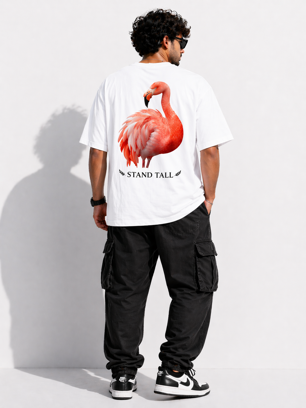 Flamingo Unisex oversized Tee