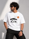 Sunset Wilderness Oversized Unisex T-Shirt