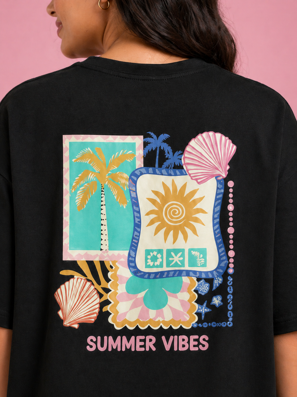 Summer Vibes Oversized Unisex T-Shirt