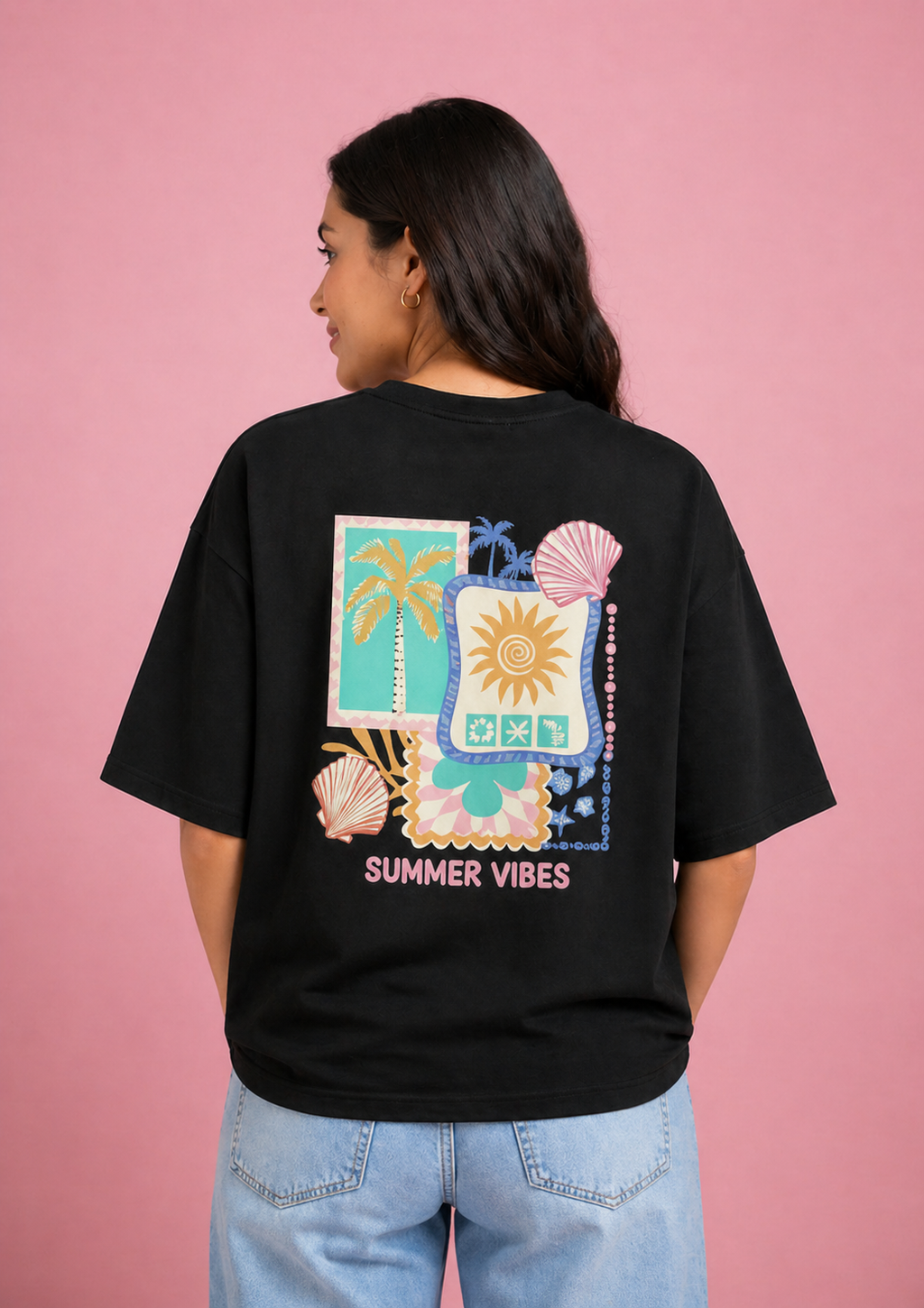 Summer Vibes Oversized Unisex T-Shirt