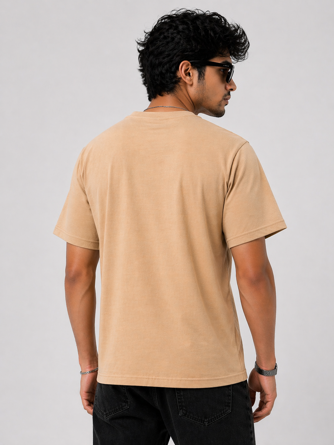 Beige T-Shirt Regular fit