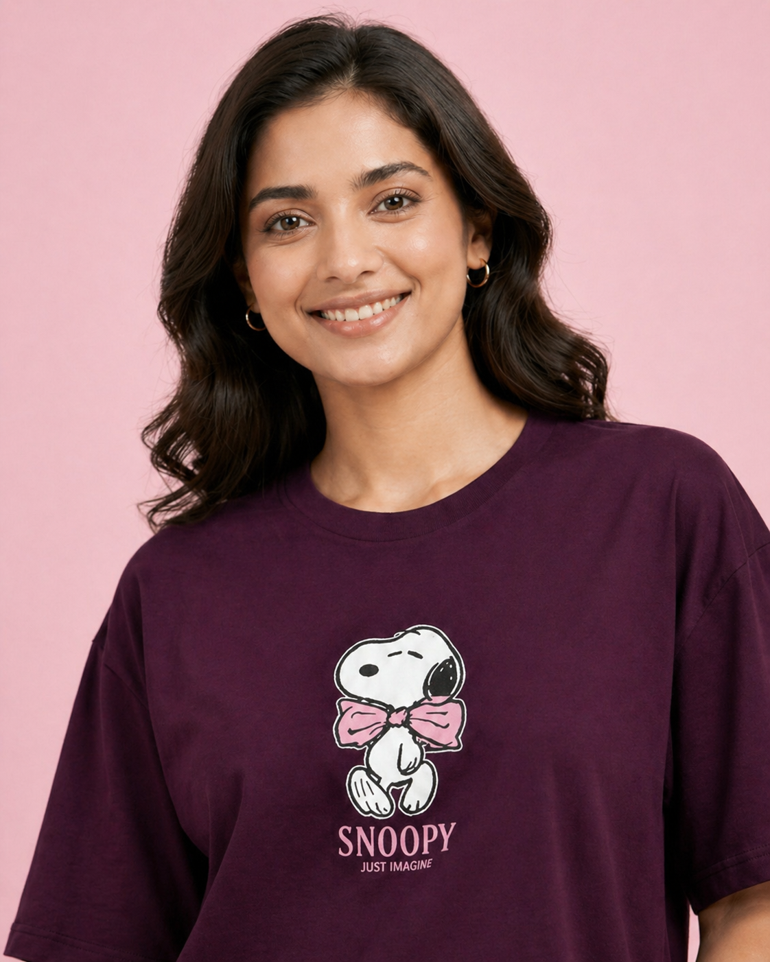 Snoopy “Best Dressed” Oversized Unisex T-Shirt