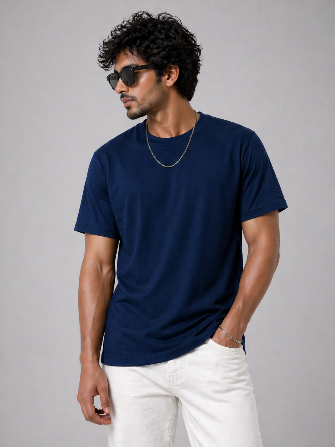 Blue T-Shirt Regular fit