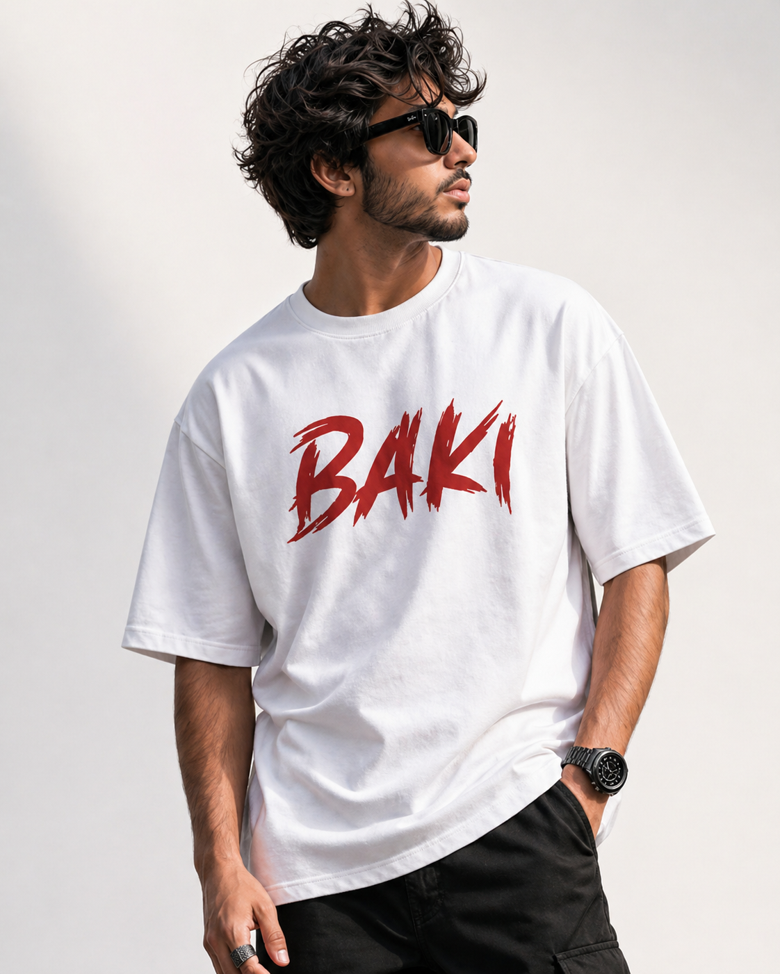 Forged Baki Oversized Unisex T-Shirt