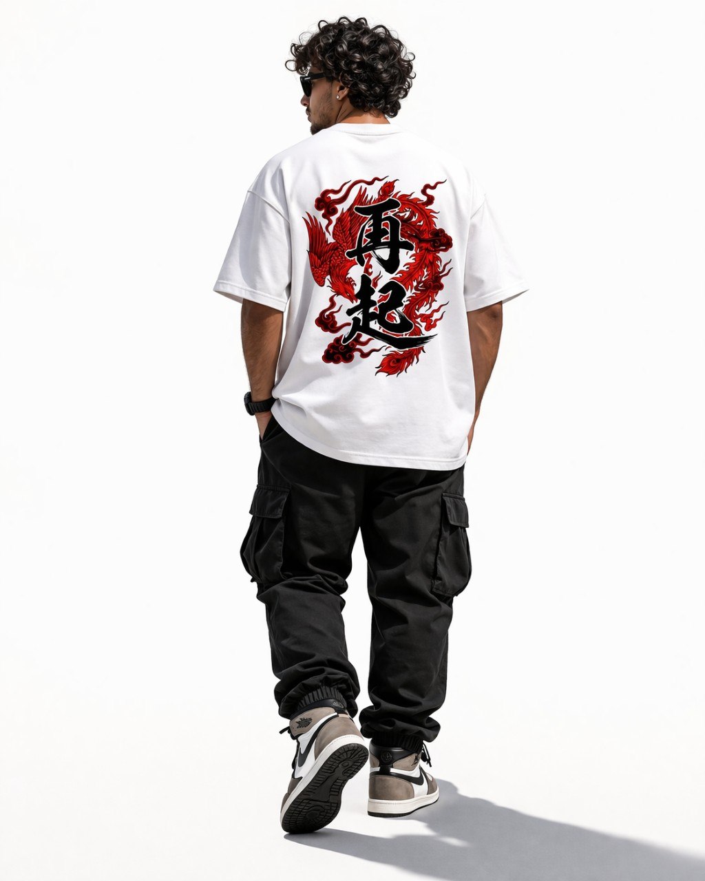 Eternal Rise – Phoenix Oversized Unisex T-Shirt