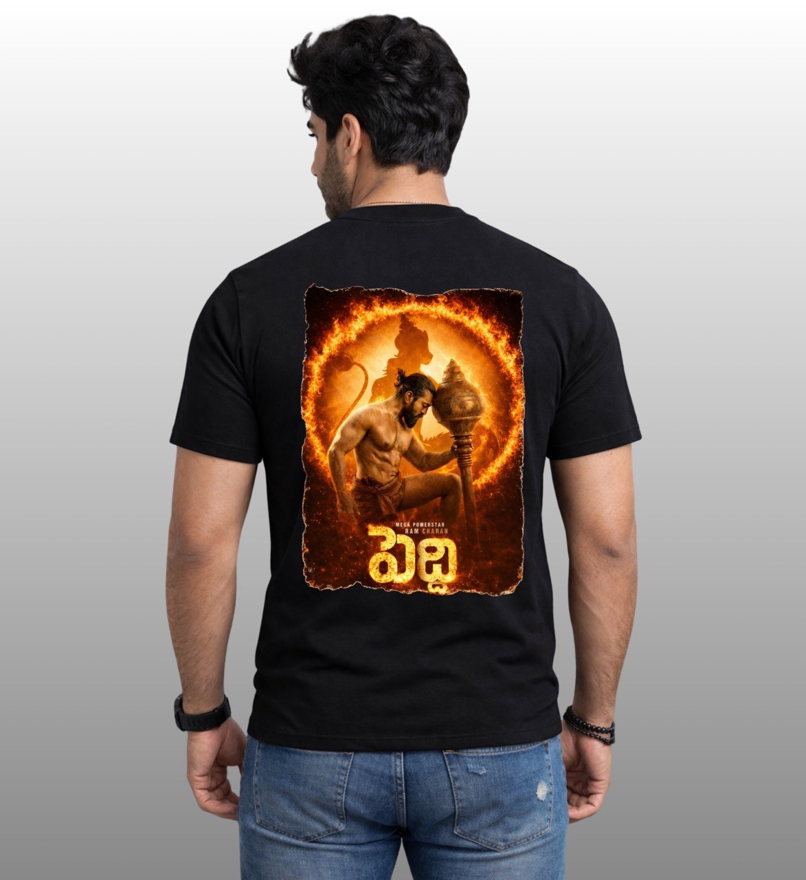 Global Star RC Fire regular T-Shirt Black-100% Premium Cotton