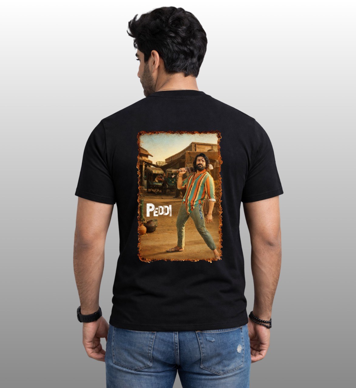 Global Star RC Classic regular T-Shirt Black-100% Premium Cotton
