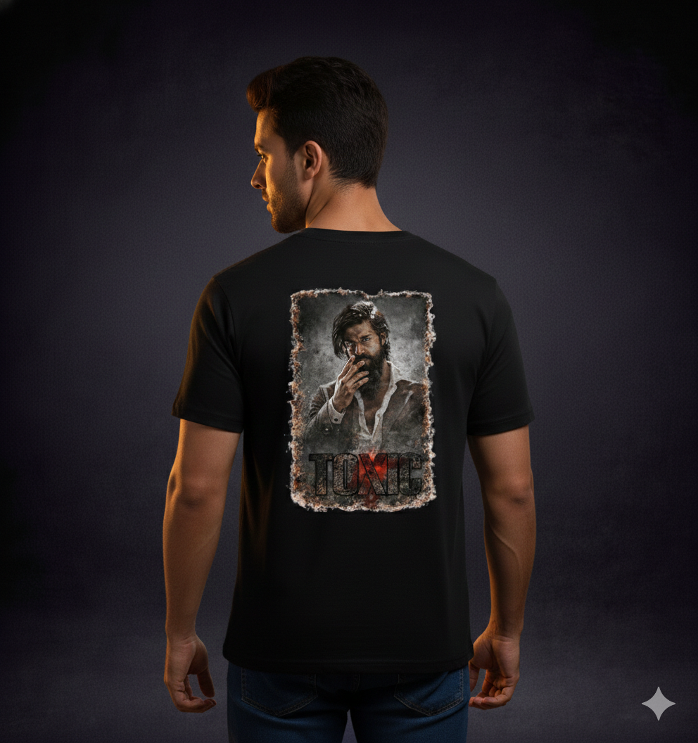 Toxic Graphic Regular T-Shirt – 100% Premium Cotton